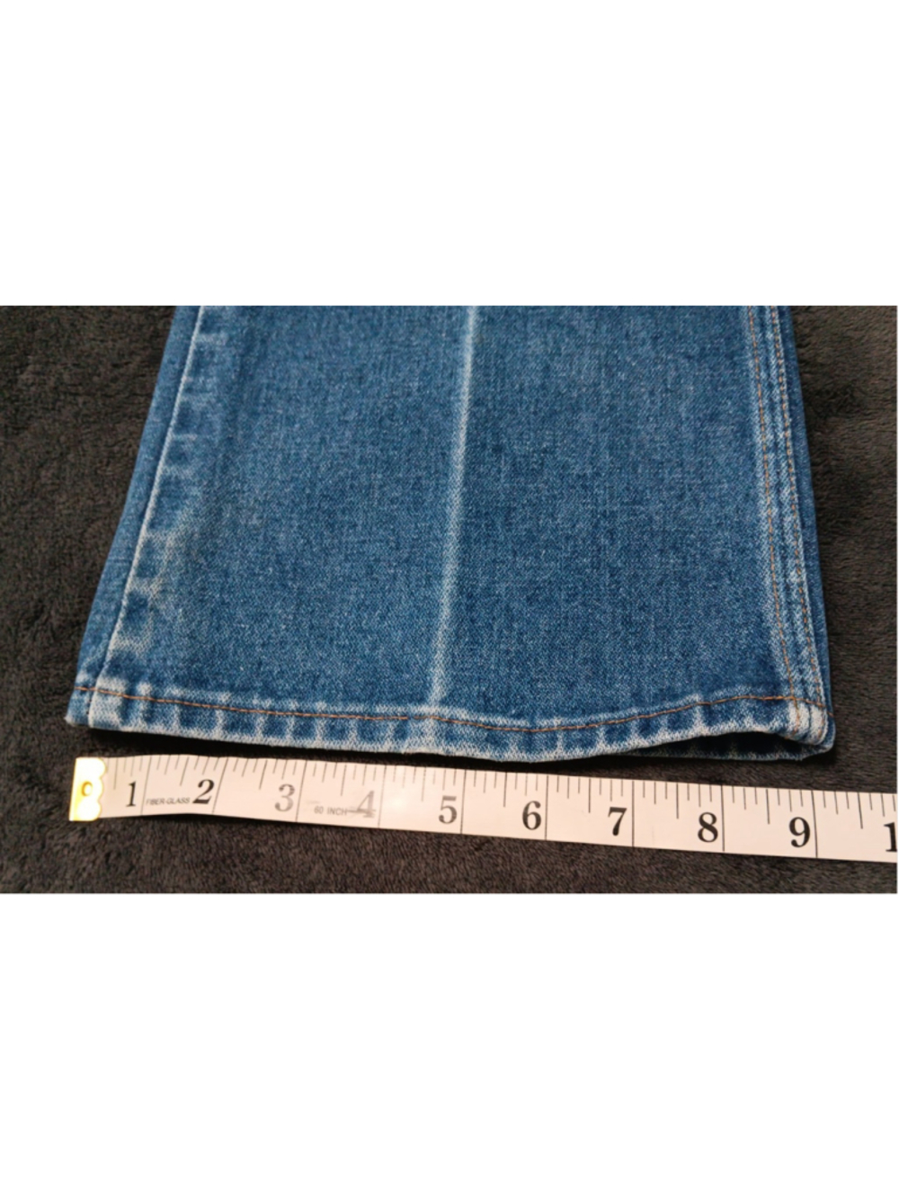 VTG 70s 80s Wrangler Men's 31x31 Blue Jeans 945DEN Reg Fit Bootcut USA *Distress - Picture 12 of 12